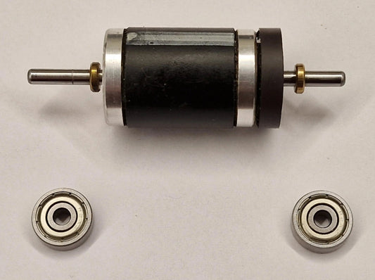 Ball bearing electric motor 1/8"(3.175mm) shaft 2pcs